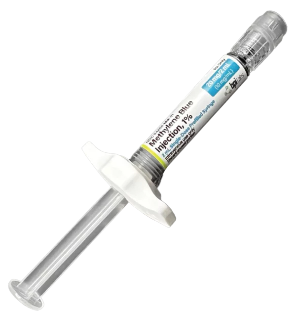 Methylene Blue syringe