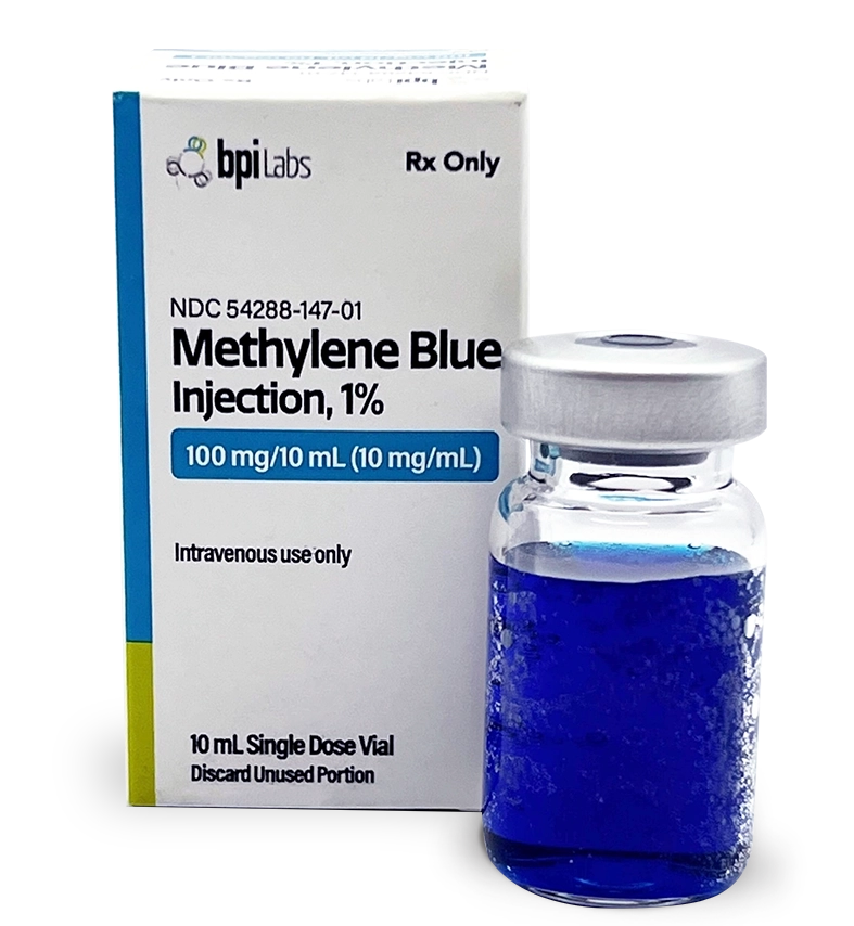 Methylene Blue injection vial
