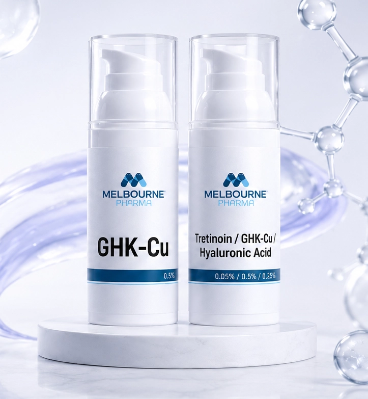ghk-cu cream formulations